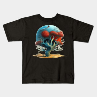 Desert Crimson Dreaming Kids T-Shirt